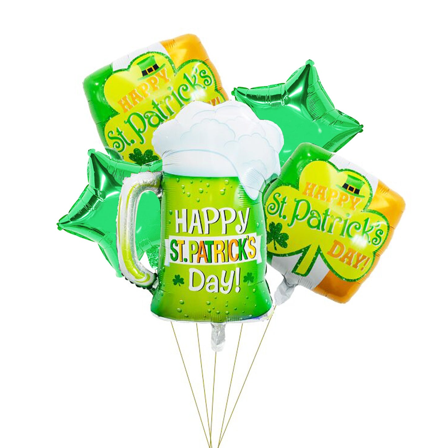 Holiday Party Decoration St. Patrick's Day Clover Balloon