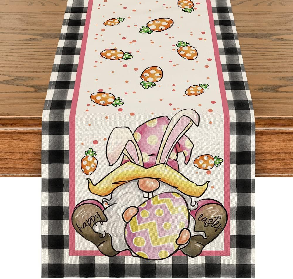 Easter Decoration Linen Tablecloth